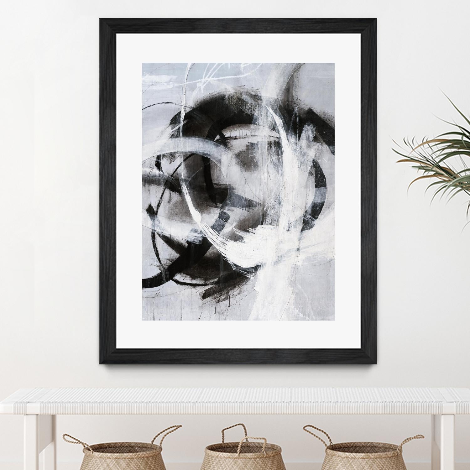 No Turning Radius by Daleno Art on GIANT ART - white abstract