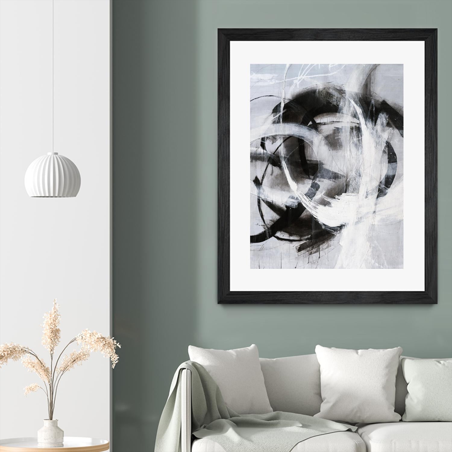 No Turning Radius by Daleno Art on GIANT ART - white abstract