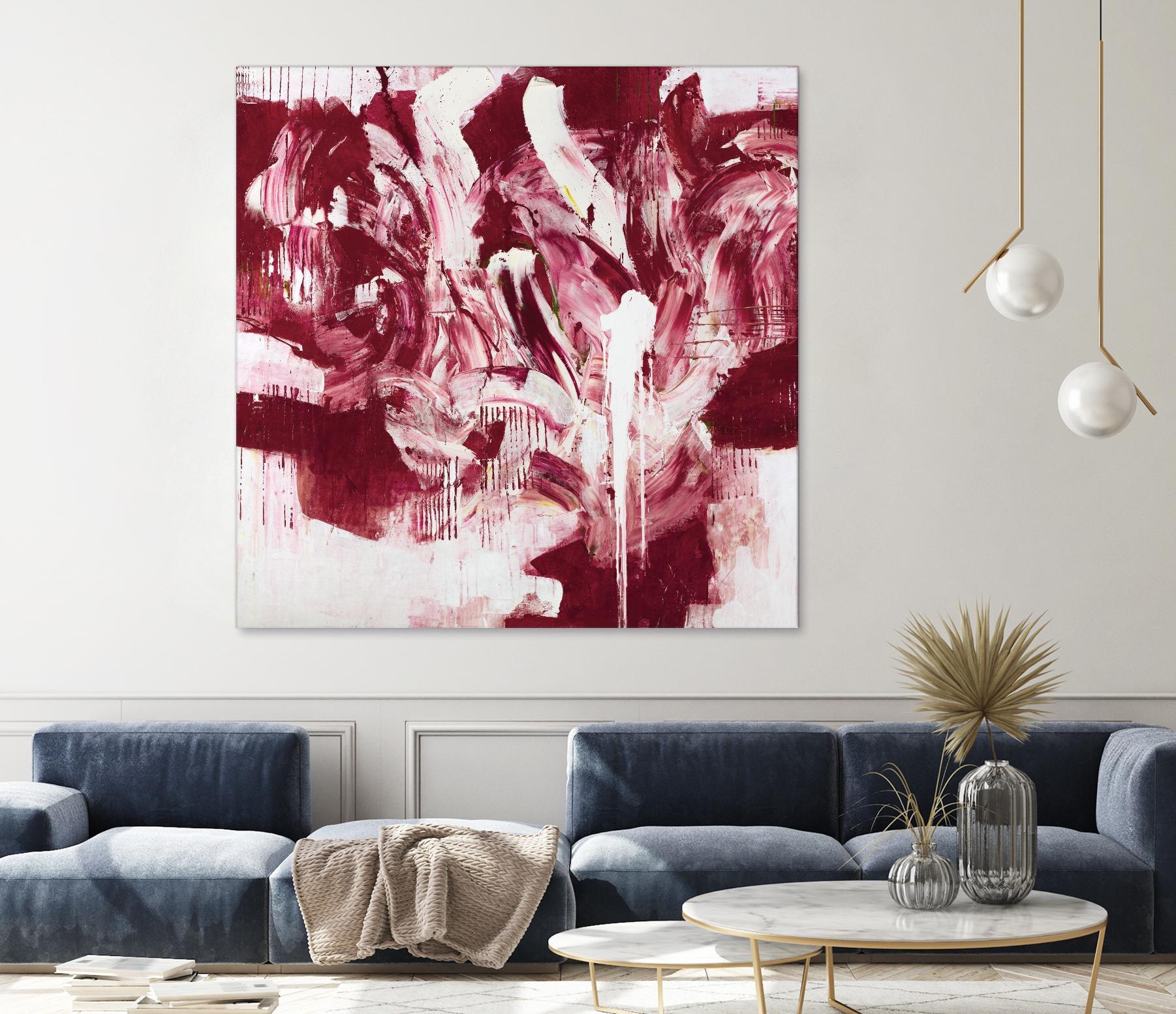 Shirley Shake by Daleno Art on GIANT ART - red abstract abstrait