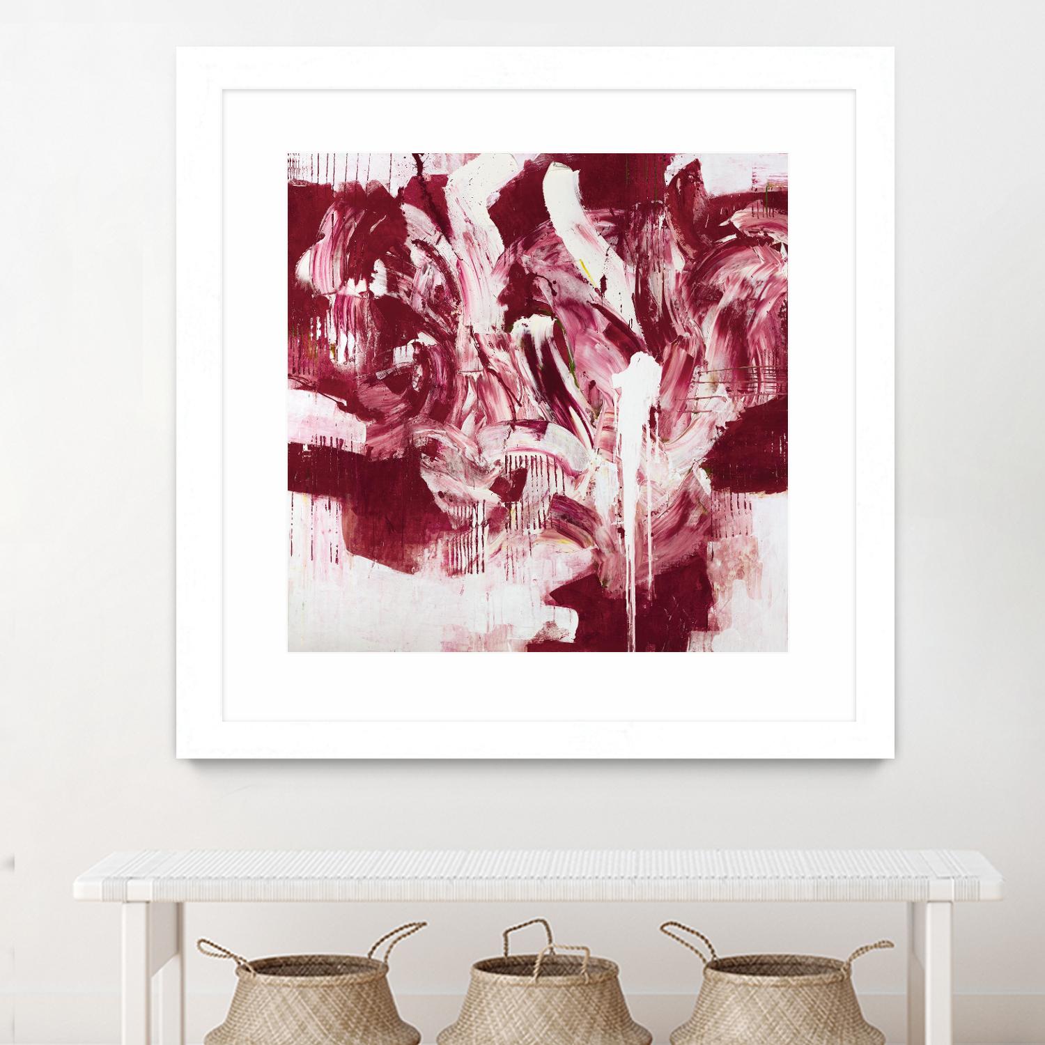 Shirley Shake by Daleno Art on GIANT ART - red abstract abstrait