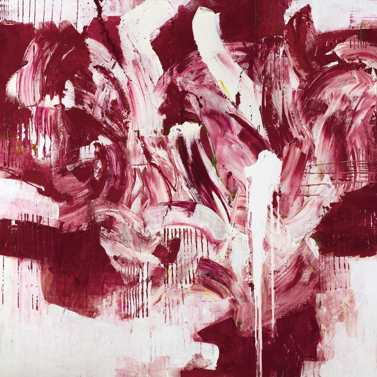 Shirley Shake by Daleno Art on GIANT ART - red abstract abstrait