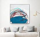 Thimble and Twine by Daleno Art on GIANT ART - red abstract abstrait