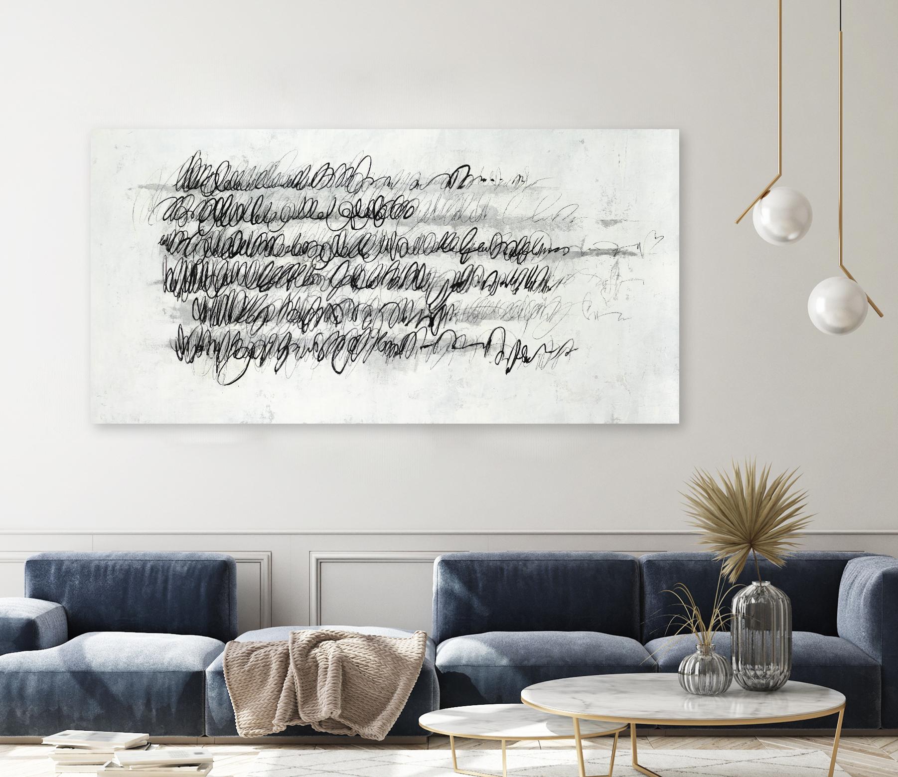 Artist Decleration by Daleno Art on GIANT ART - white abstract abstrait