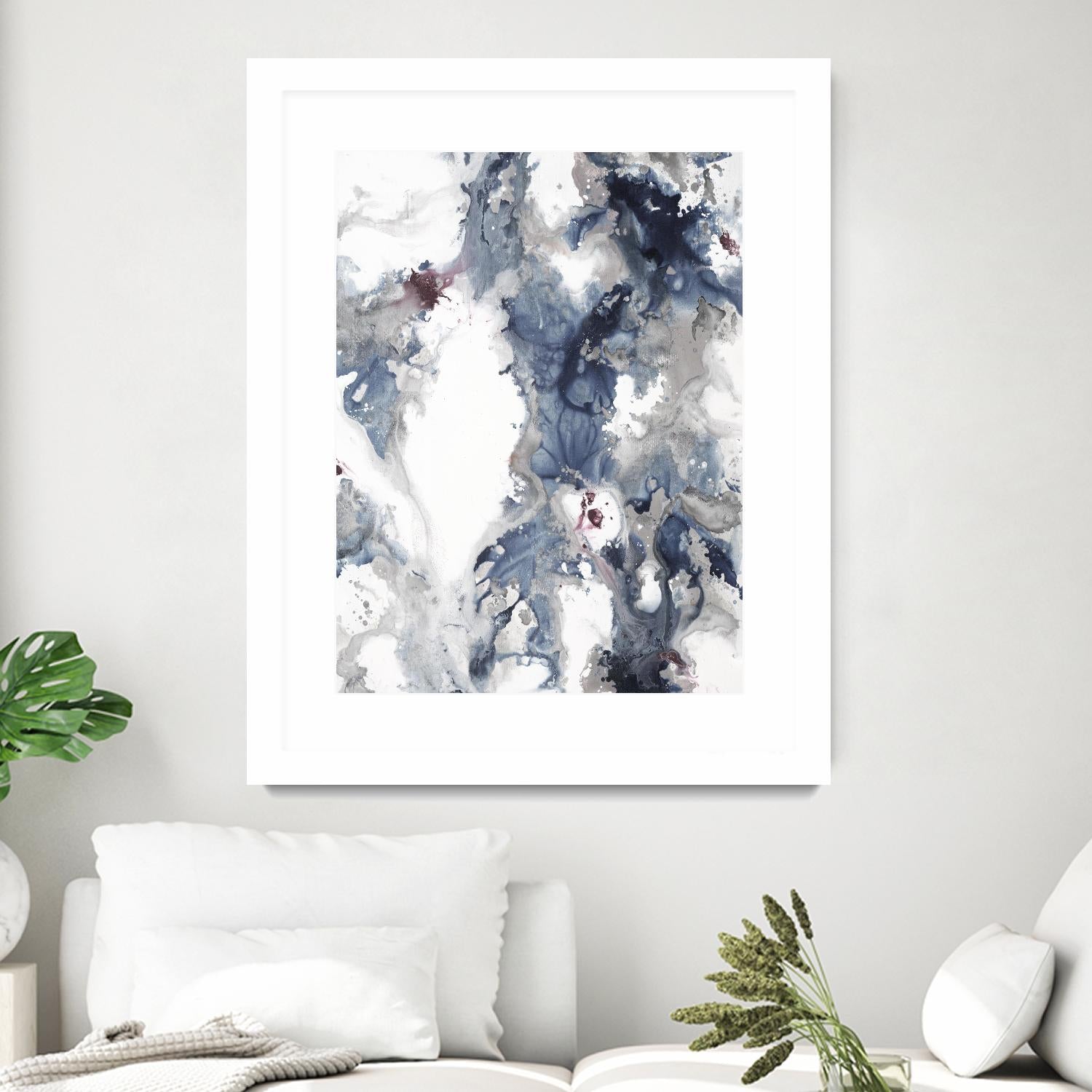 Treasure Spot II by Daleno Art on GIANT ART - pink abstract abstrait