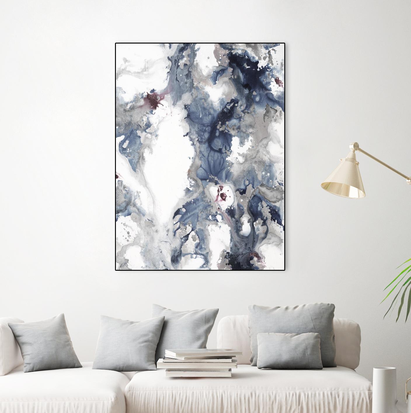 Treasure Spot II by Daleno Art on GIANT ART - pink abstract abstrait