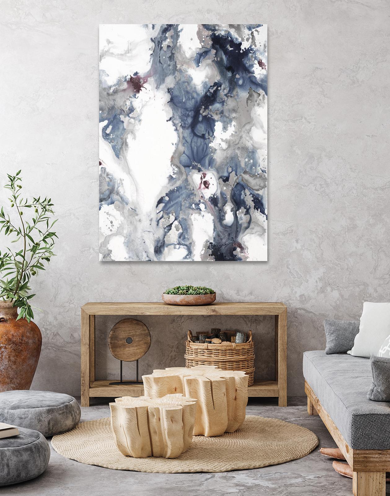 Treasure Spot II by Daleno Art on GIANT ART - pink abstract abstrait