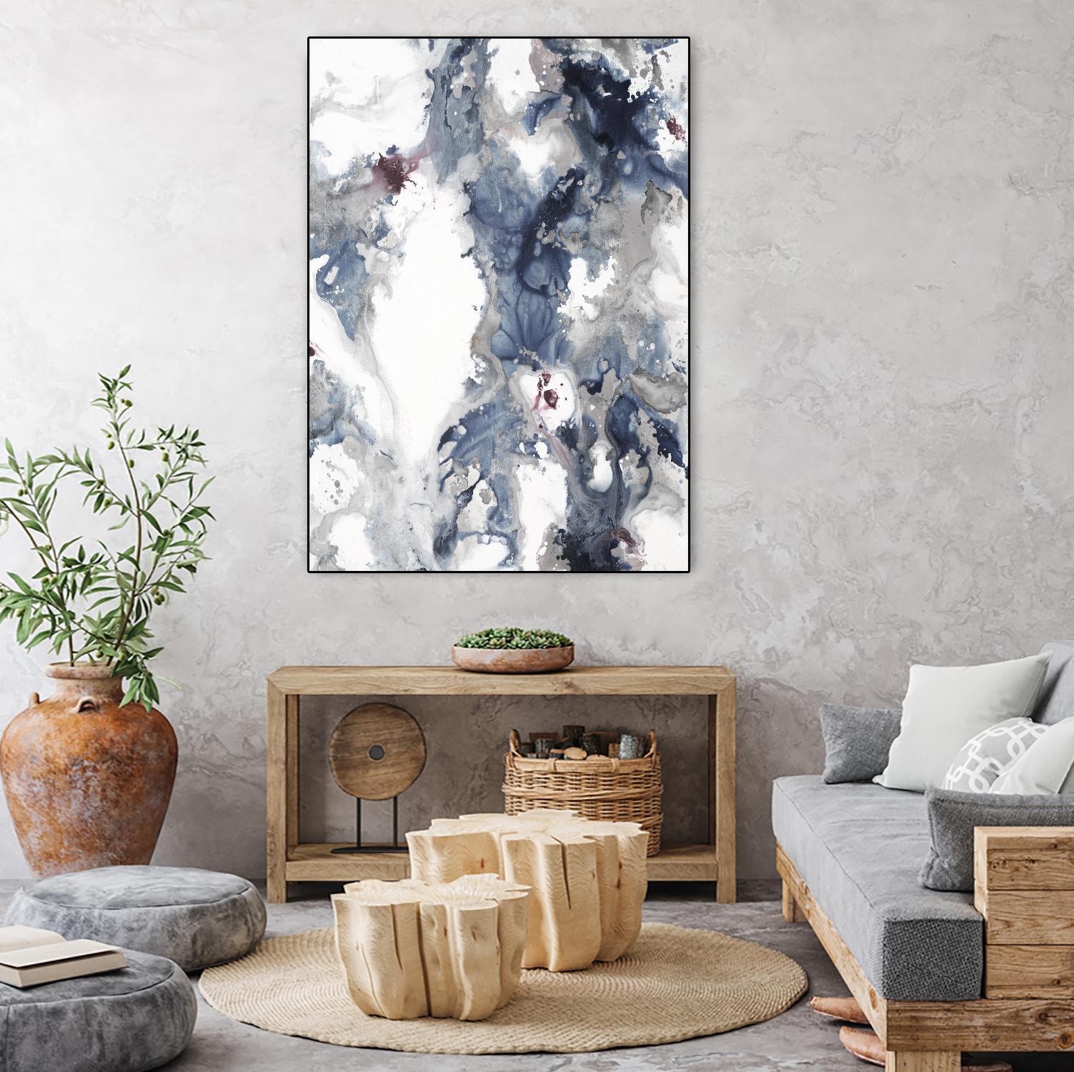 Treasure Spot II by Daleno Art on GIANT ART - pink abstract abstrait