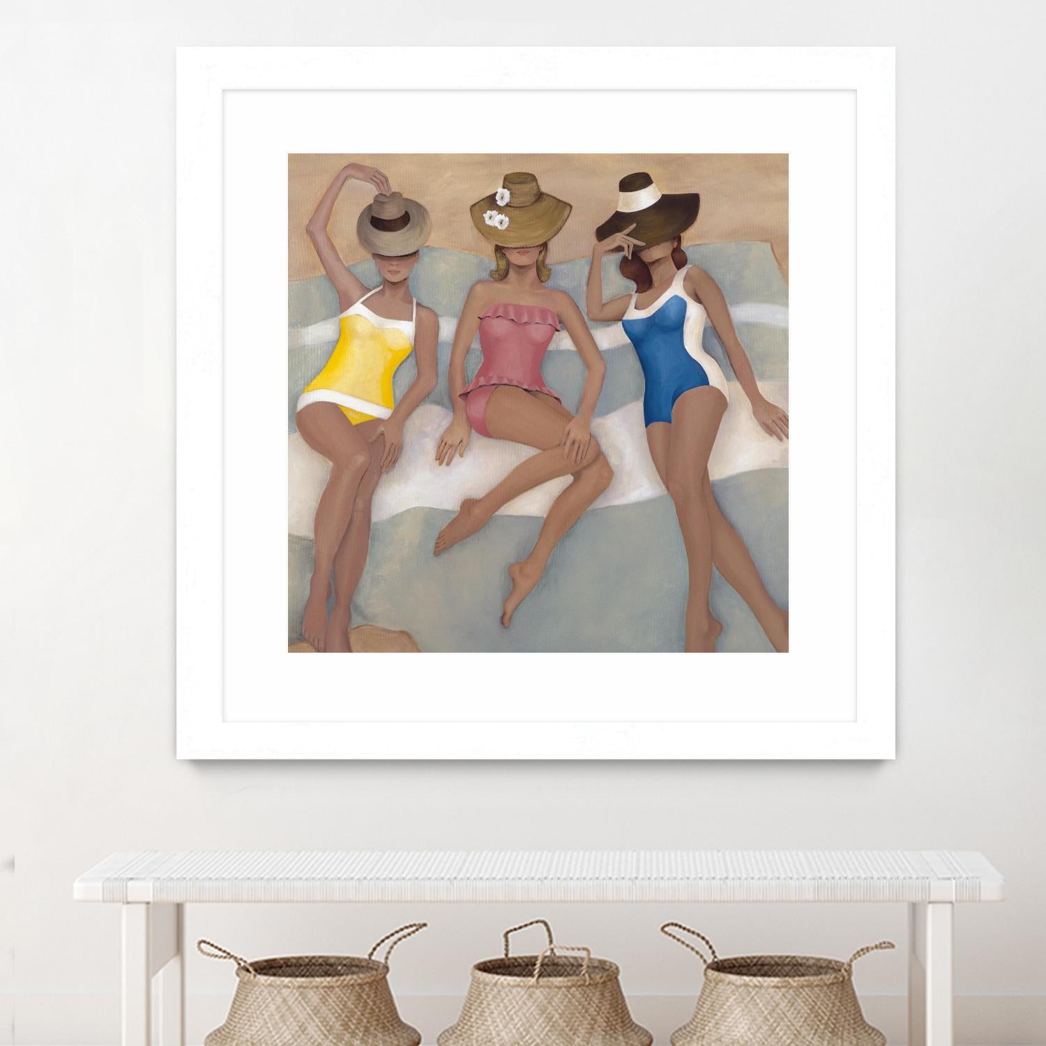 The Orange County Club.tif by Daleno Art on GIANT ART - beige costal beach