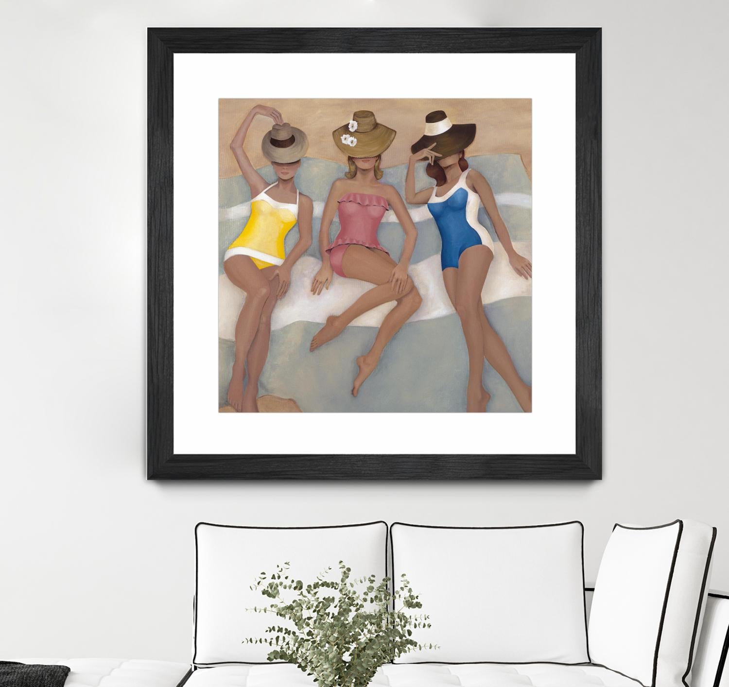 The Orange County Club.tif by Daleno Art on GIANT ART - beige costal beach