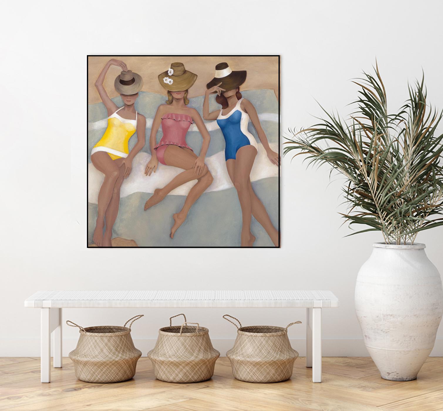 The Orange County Club.tif by Daleno Art on GIANT ART - beige costal beach