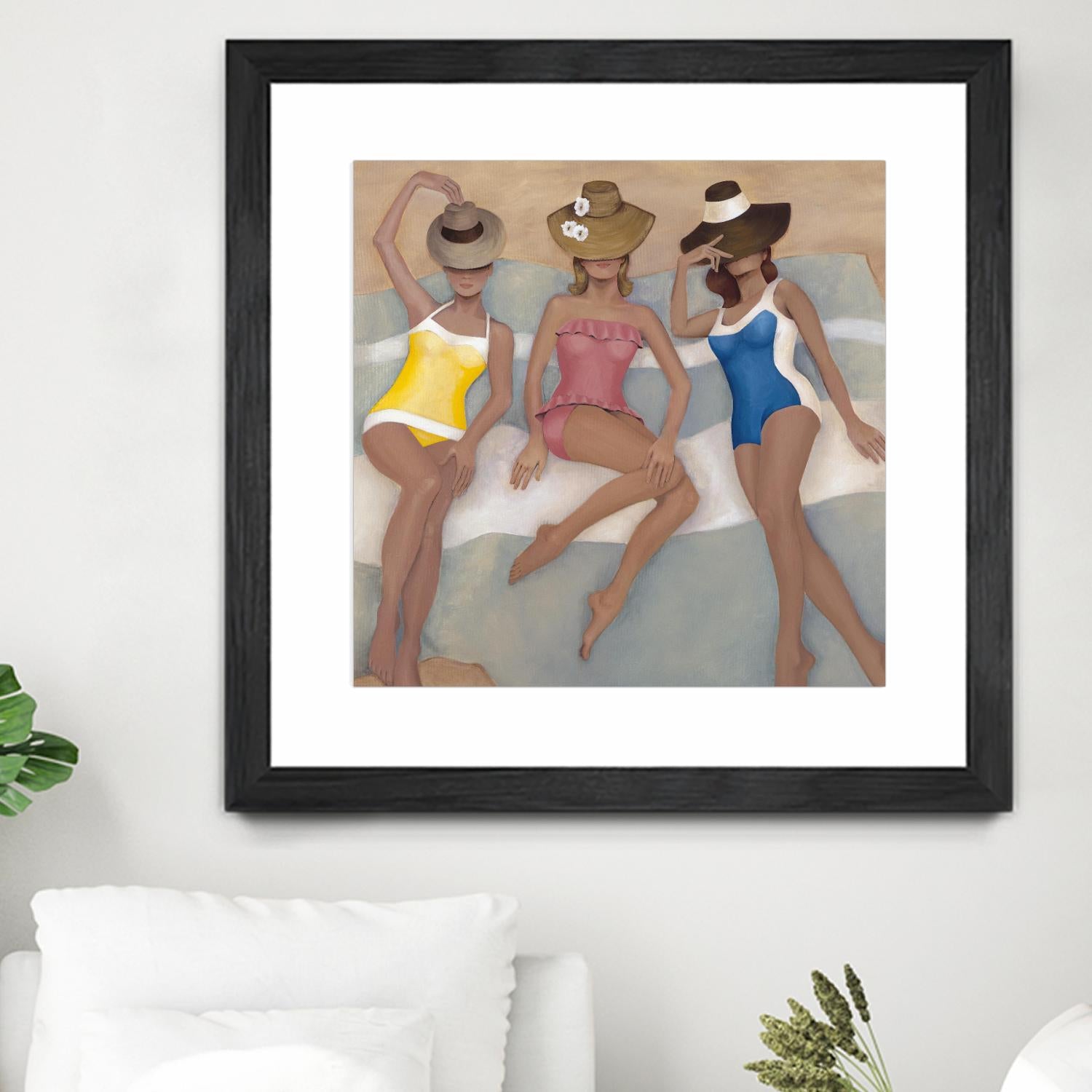 The Orange County Club.tif by Daleno Art on GIANT ART - beige costal beach