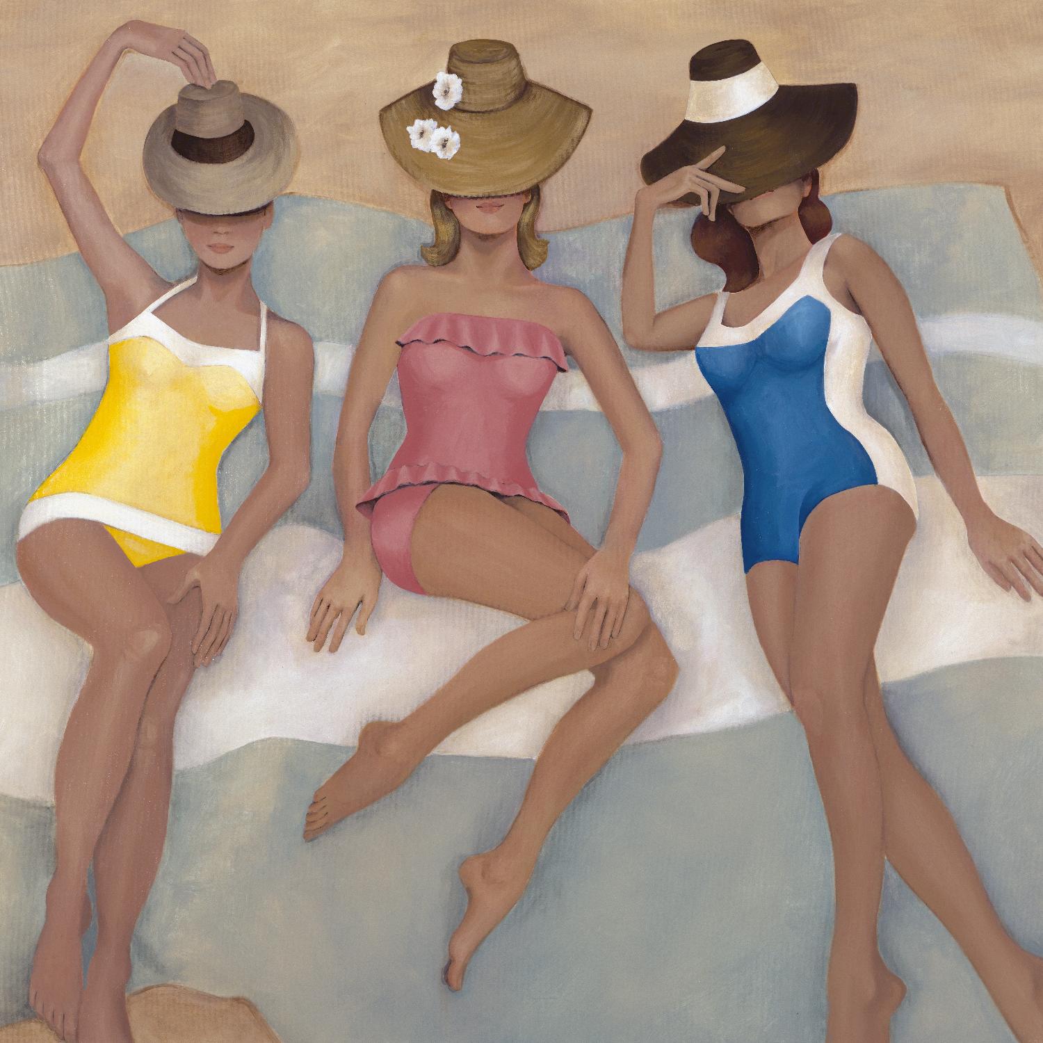 The Orange County Club.tif by Daleno Art on GIANT ART - beige costal beach