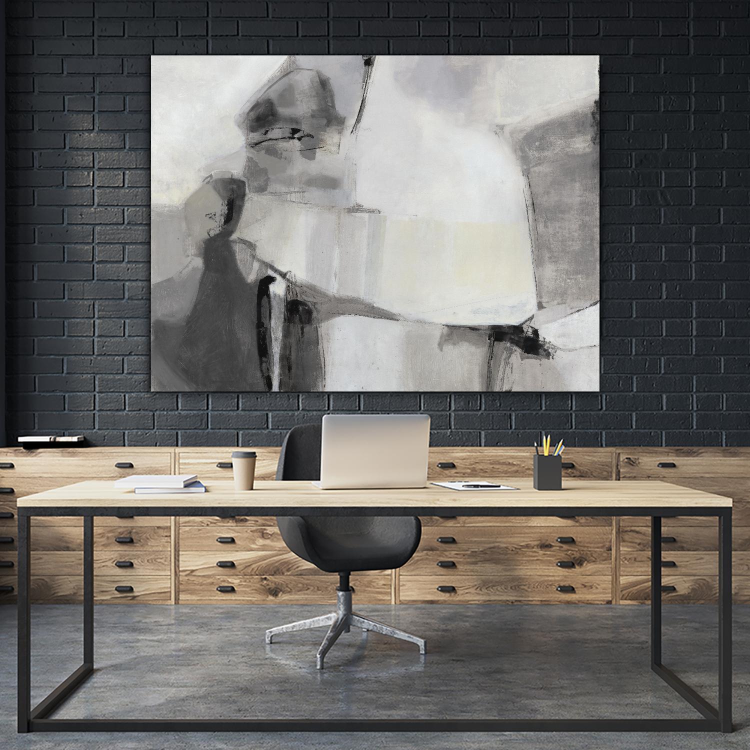 Black Rover by Daleno Art on GIANT ART - white abstract abstrait