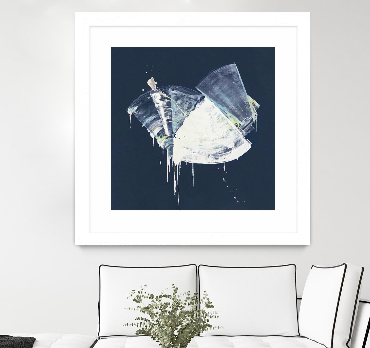 Bells in Motion by Daleno Art on GIANT ART - green abstract abstrait