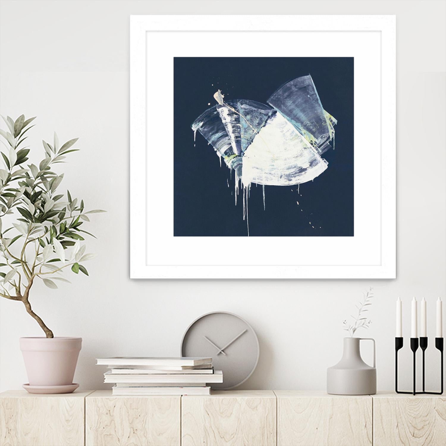 Bells in Motion by Daleno Art on GIANT ART - green abstract abstrait