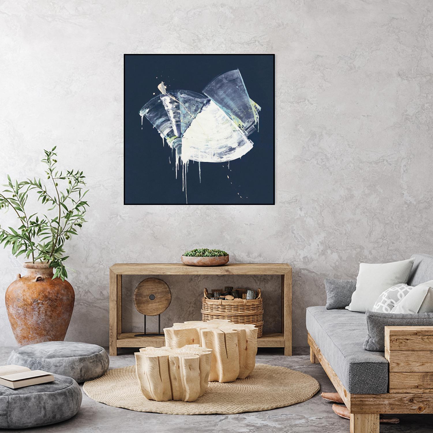 Bells in Motion by Daleno Art on GIANT ART - green abstract abstrait