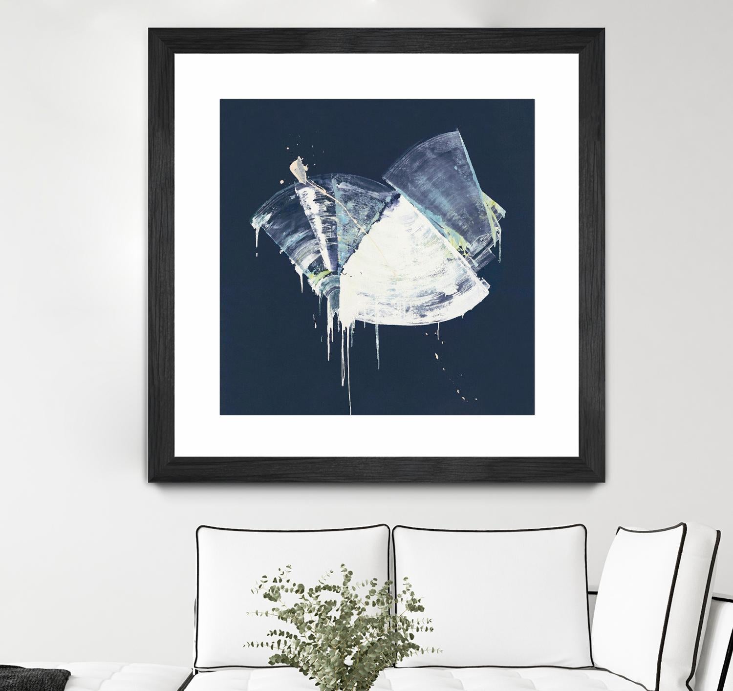 Bells in Motion by Daleno Art on GIANT ART - green abstract abstrait