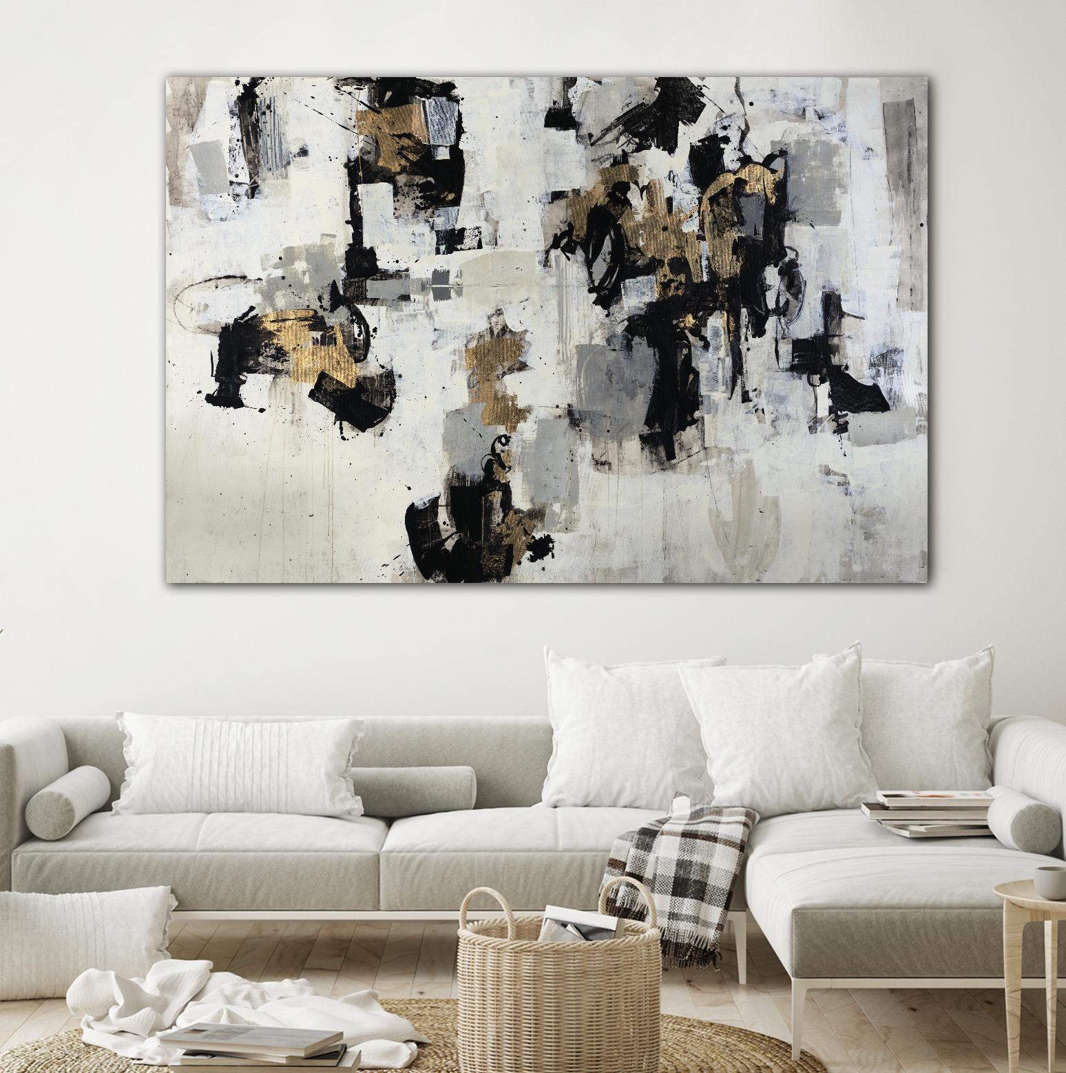 Gold Gloved Boxer by Daleno Art on GIANT ART - gold abstract abstract
