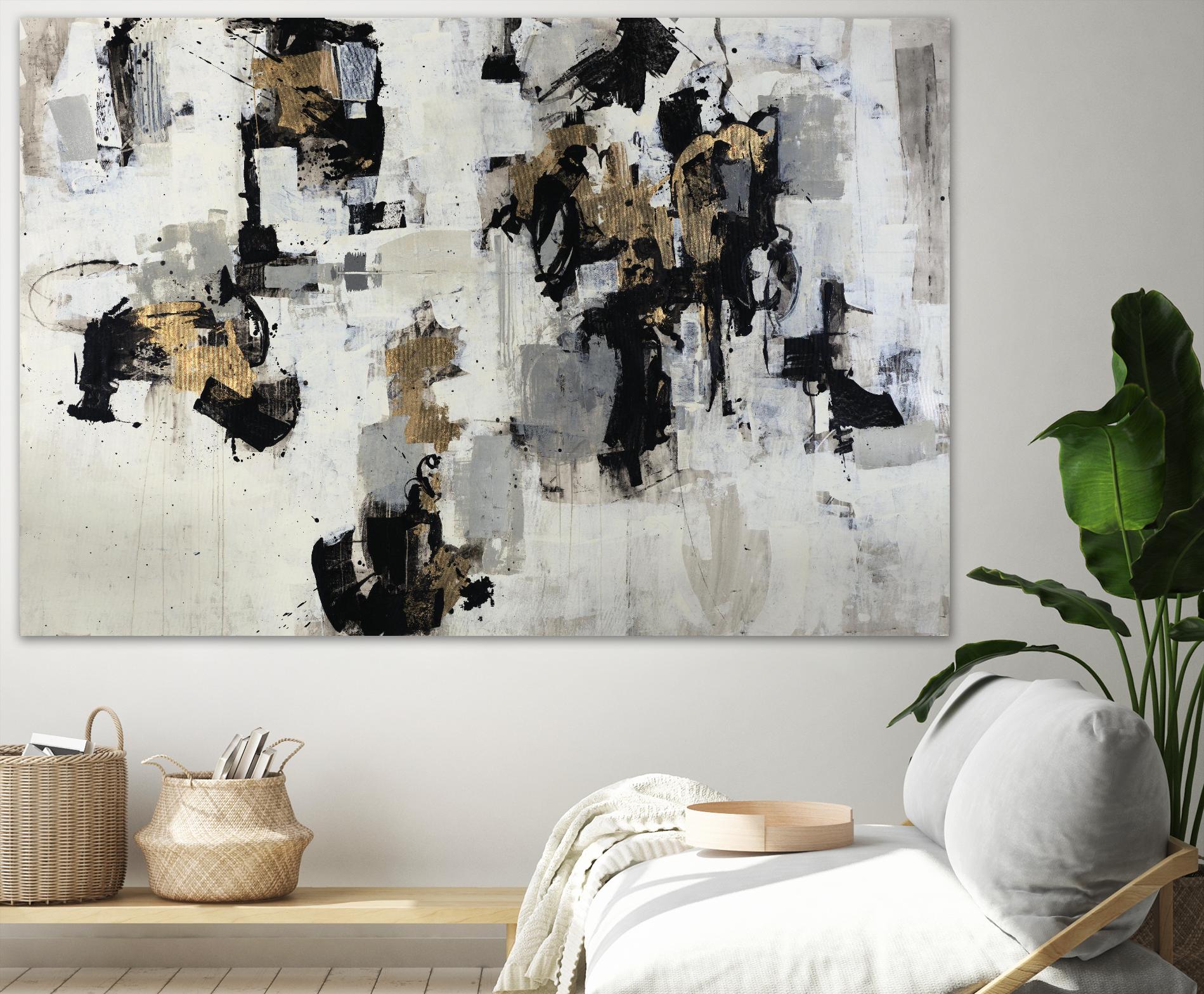 Gold Gloved Boxer by Daleno Art on GIANT ART - gold abstract abstract