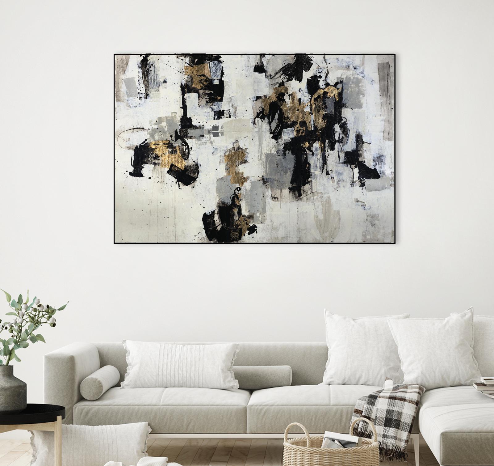 Gold Gloved Boxer by Daleno Art on GIANT ART - gold abstract abstract