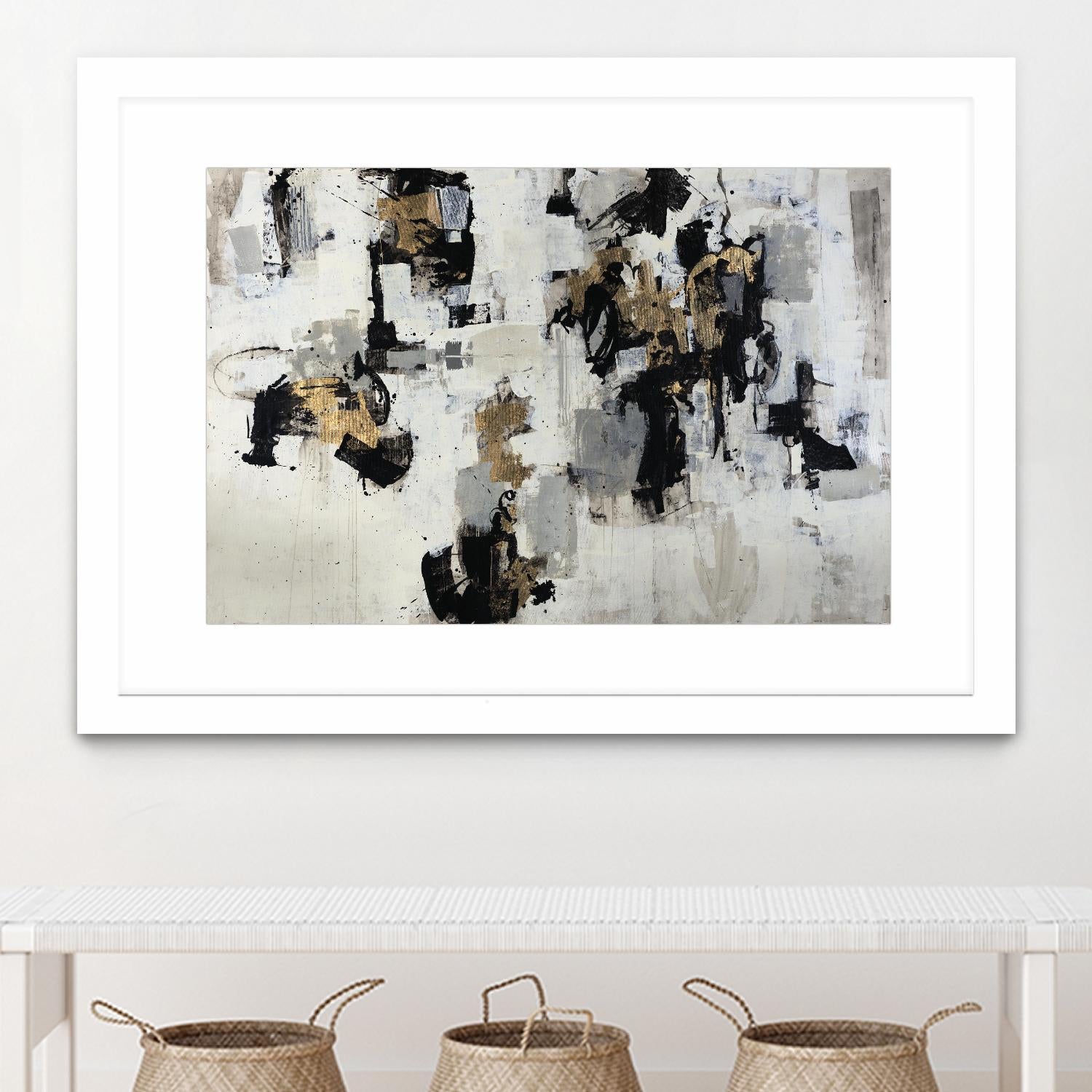 Gold Gloved Boxer by Daleno Art on GIANT ART - gold abstract abstract