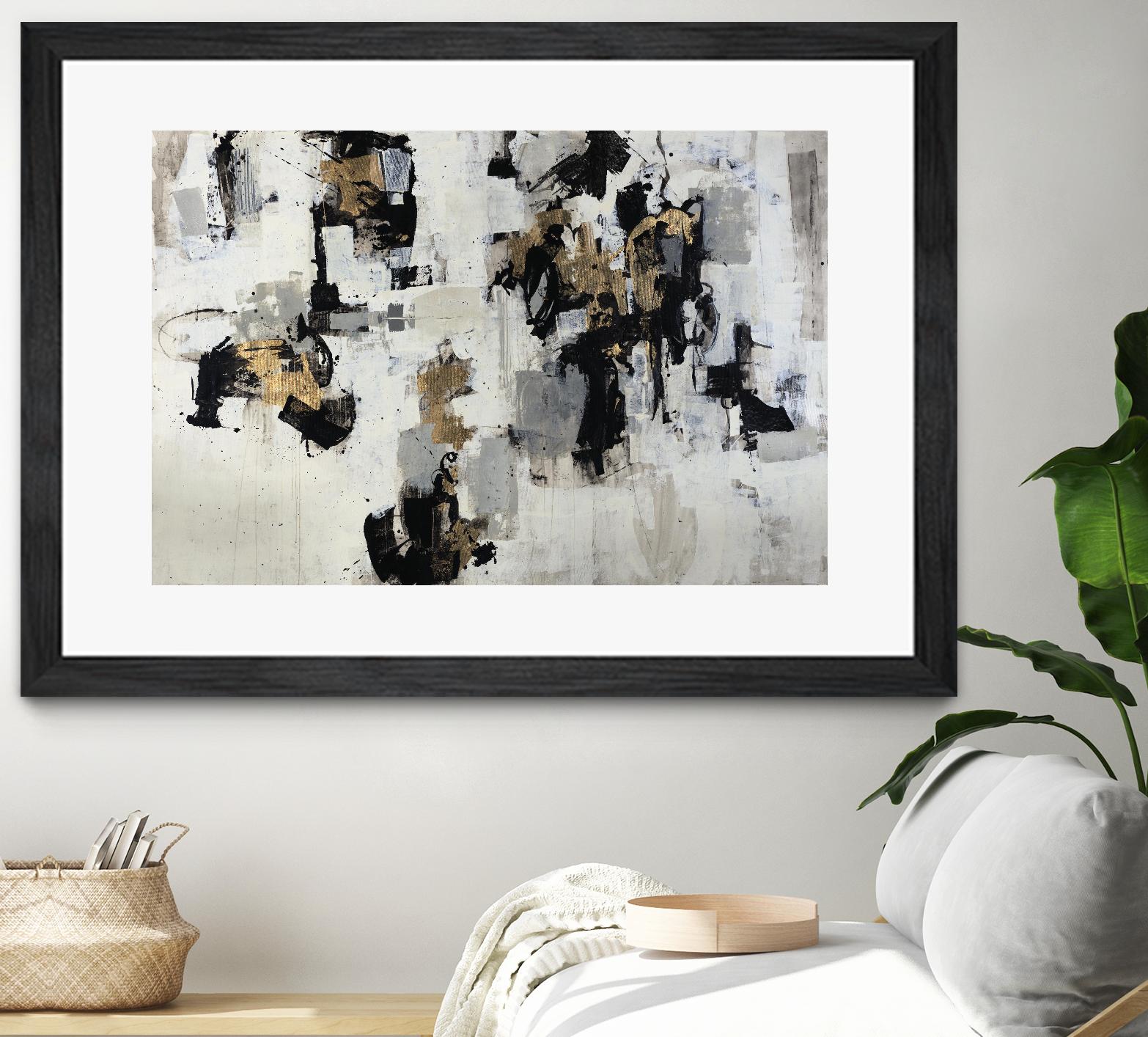 Gold Gloved Boxer by Daleno Art on GIANT ART - gold abstract abstract