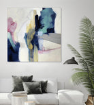 Acrobatic Swimmer by Daleno Art on GIANT ART - pink abstract abstrait