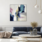 Acrobatic Swimmer by Daleno Art on GIANT ART - pink abstract abstrait