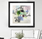Uncontained by Daleno Art on GIANT ART - grey  abstract abstrait