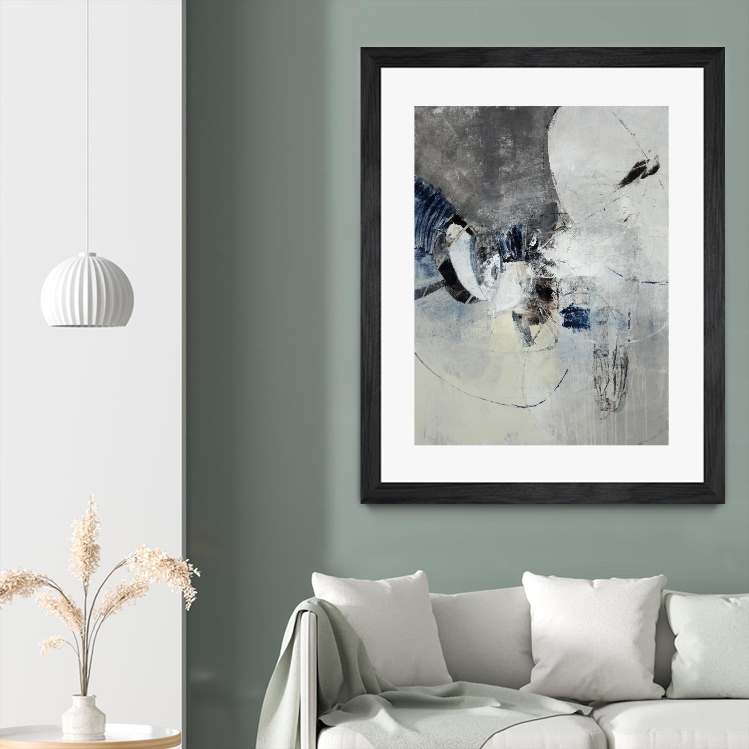 Solid Strike I by Daleno Art on GIANT ART - grey  abstract abstrait