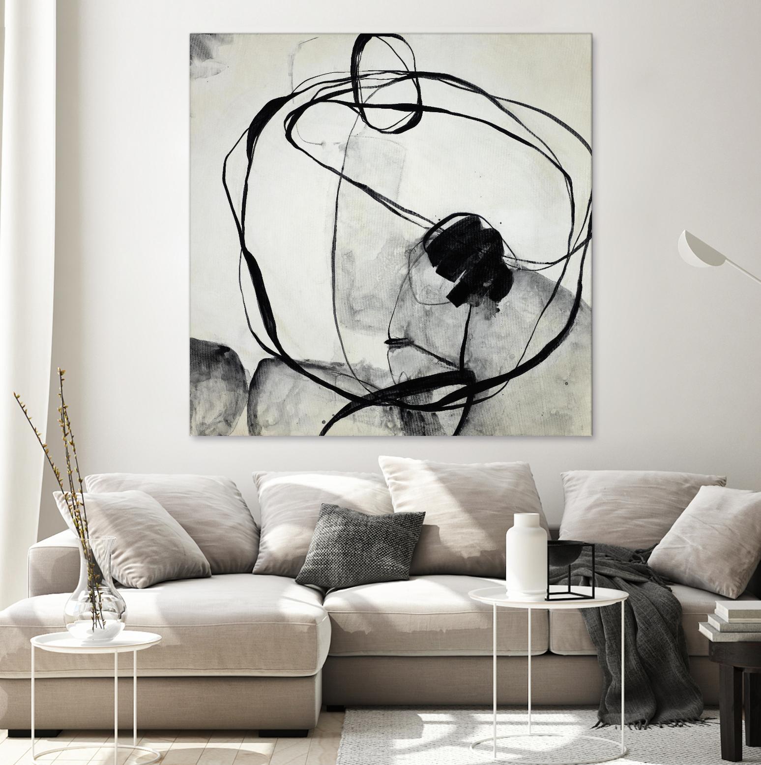Big Mouth Blabber by Daleno Art on GIANT ART - white black & white abstrait