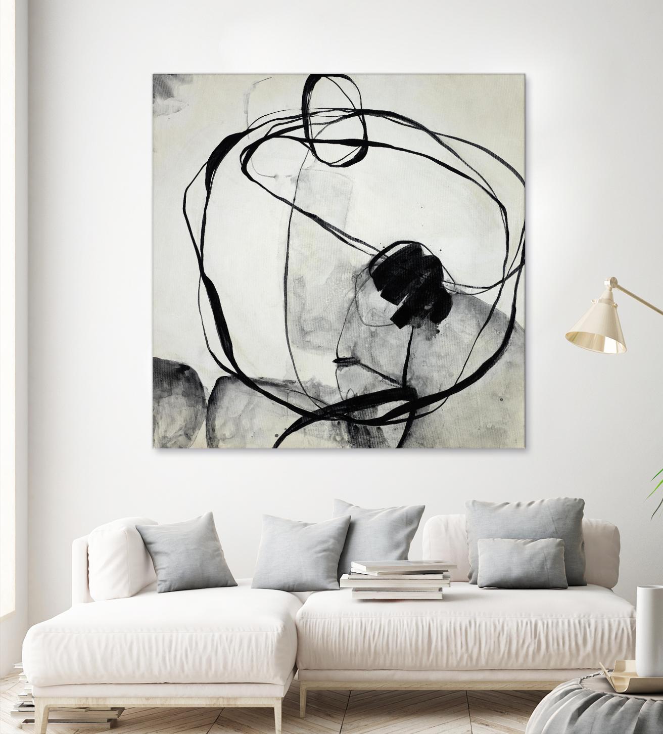 Big Mouth Blabber by Daleno Art on GIANT ART - white black & white abstrait