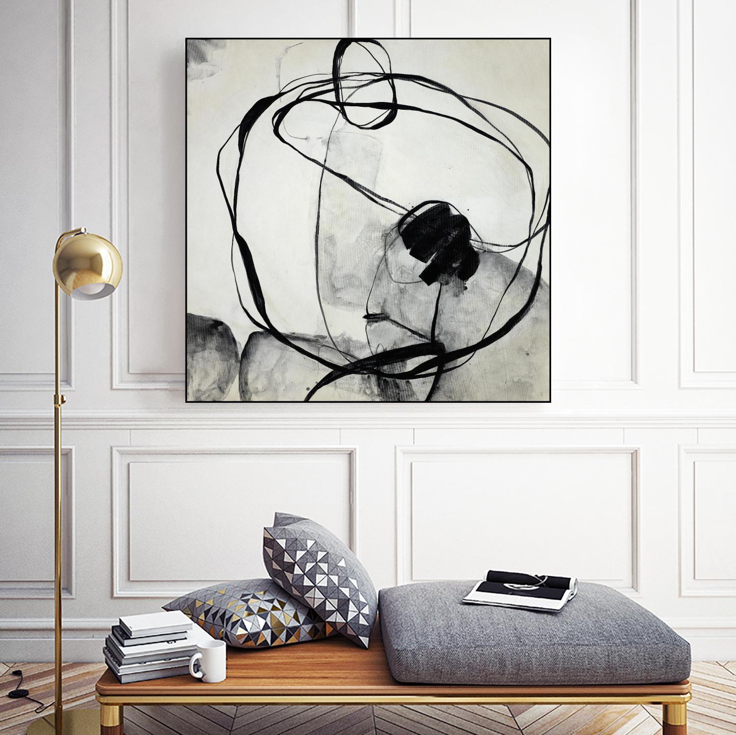 Big Mouth Blabber by Daleno Art on GIANT ART - white black & white abstrait