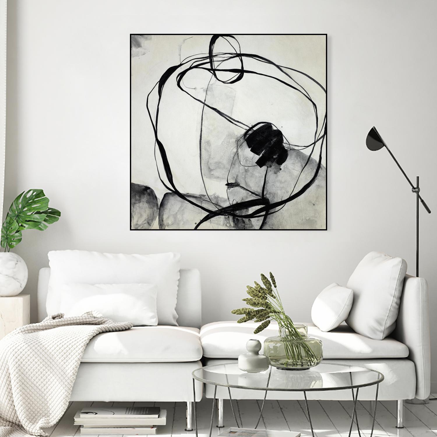 Big Mouth Blabber by Daleno Art on GIANT ART - white black & white abstrait