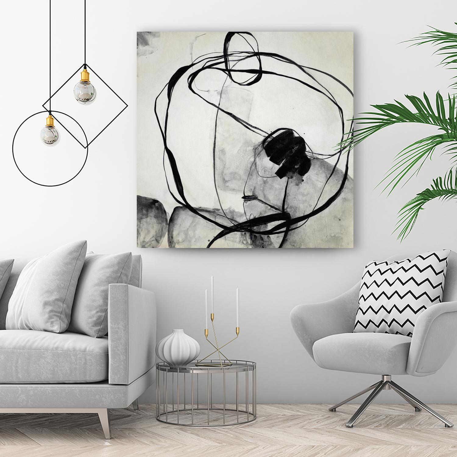 Big Mouth Blabber by Daleno Art on GIANT ART - white black & white abstrait