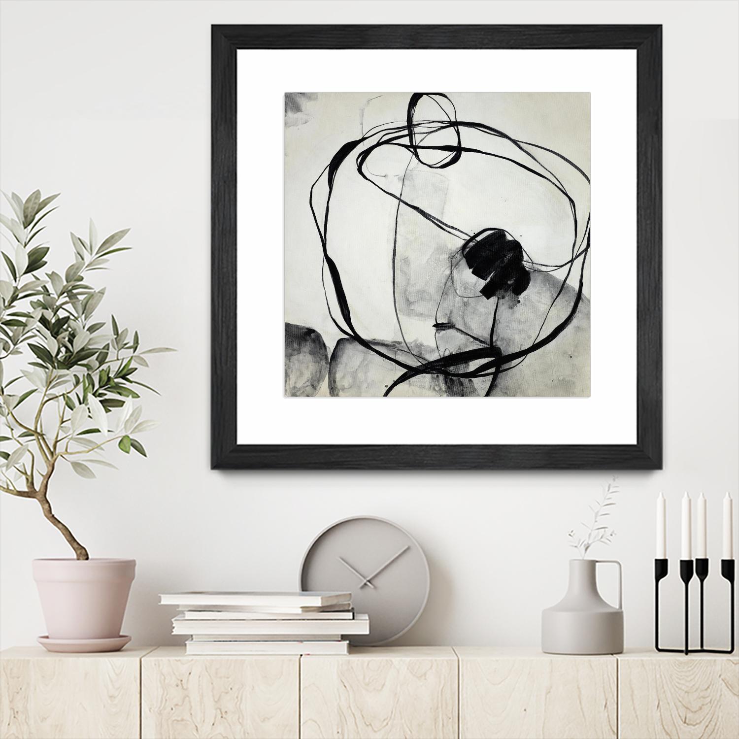 Big Mouth Blabber by Daleno Art on GIANT ART - white black & white abstrait