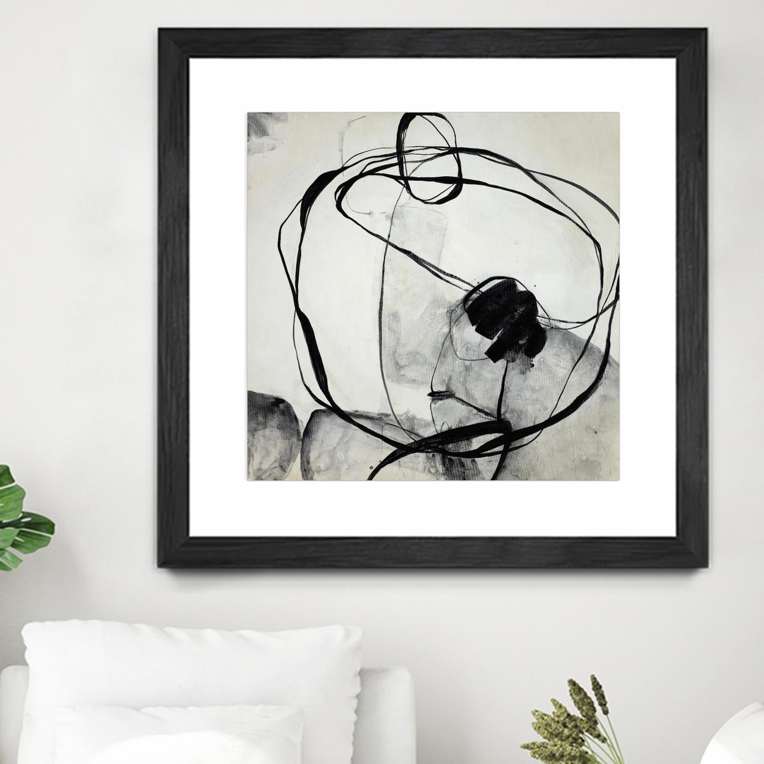 Big Mouth Blabber by Daleno Art on GIANT ART - white black & white abstrait