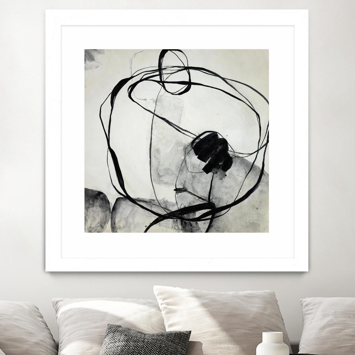 Big Mouth Blabber by Daleno Art on GIANT ART - white black & white abstrait