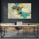 Adrift in Time by Daleno Art on GIANT ART - blue abstract abstrait