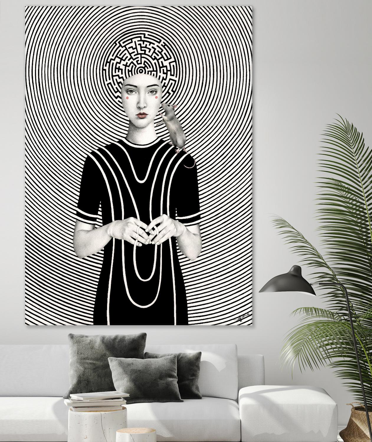 Mara by Sofia Bonati on GIANT ART - white men and women