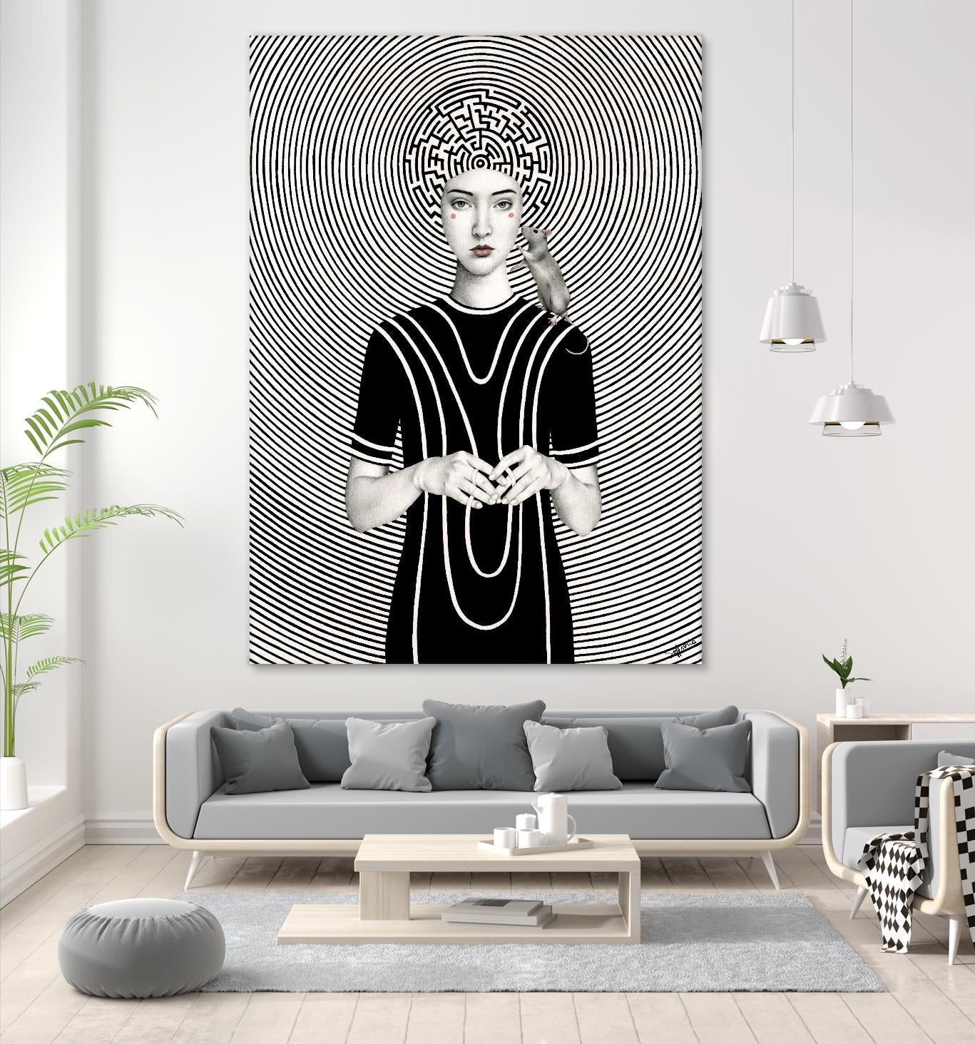 Mara by Sofia Bonati on GIANT ART - white men and women