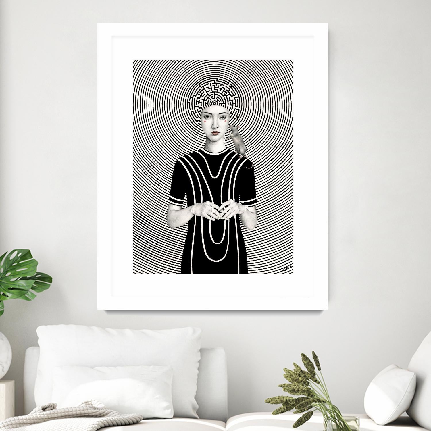 Mara by Sofia Bonati on GIANT ART - white men and women