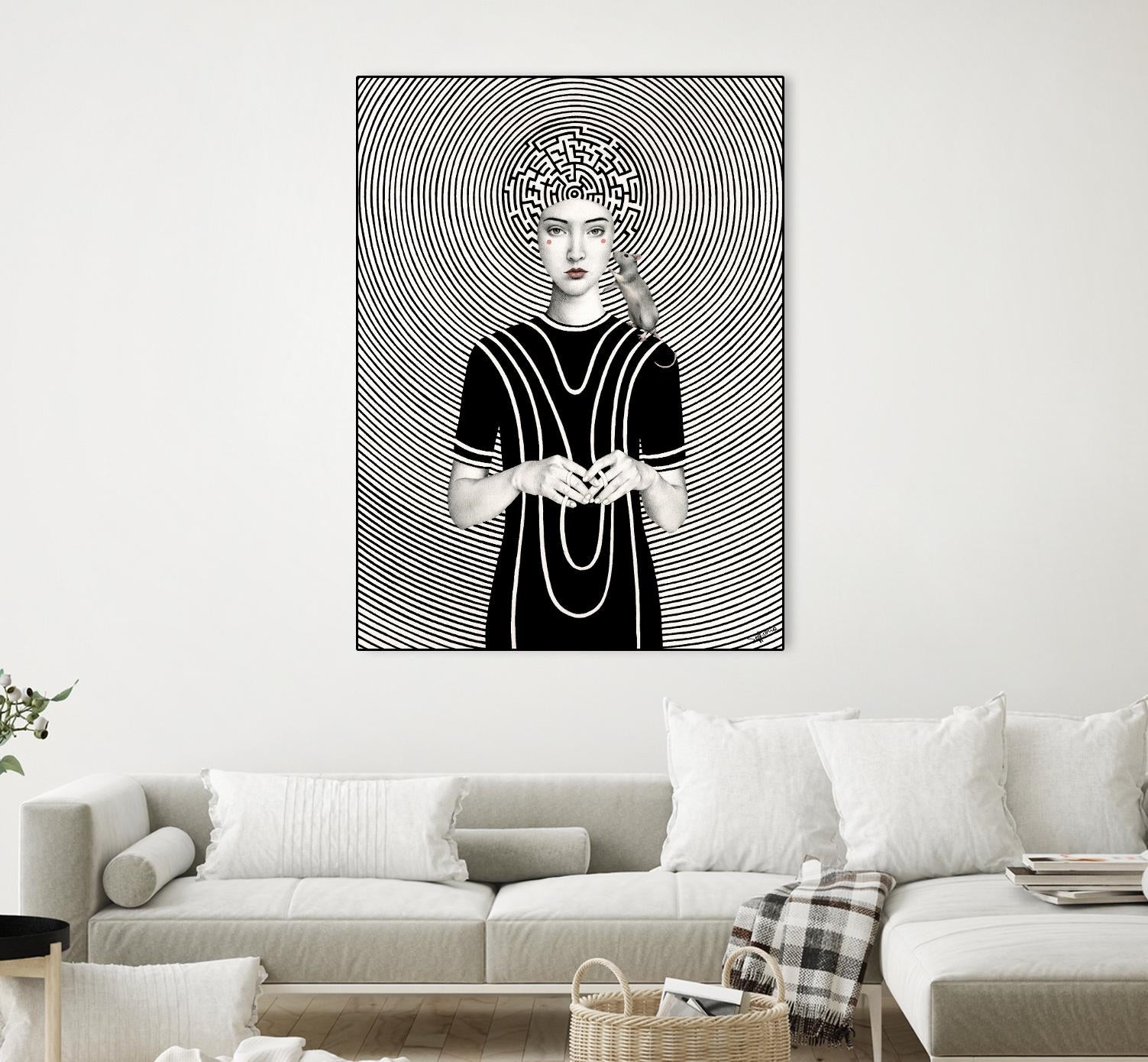 Mara by Sofia Bonati on GIANT ART - white men and women