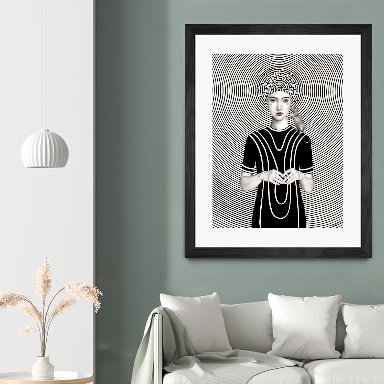 Mara by Sofia Bonati on GIANT ART - white men and women