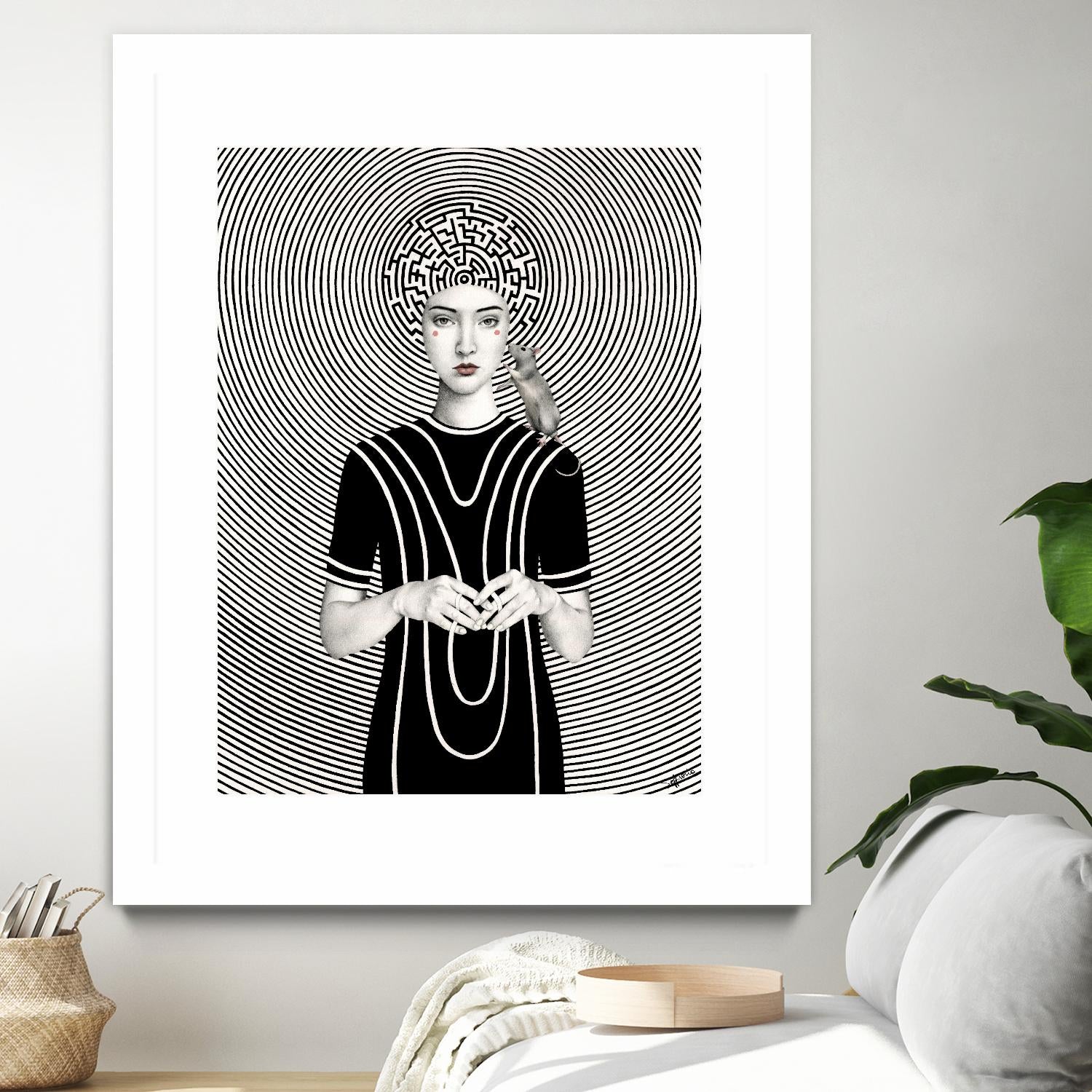 Mara by Sofia Bonati on GIANT ART - white men and women