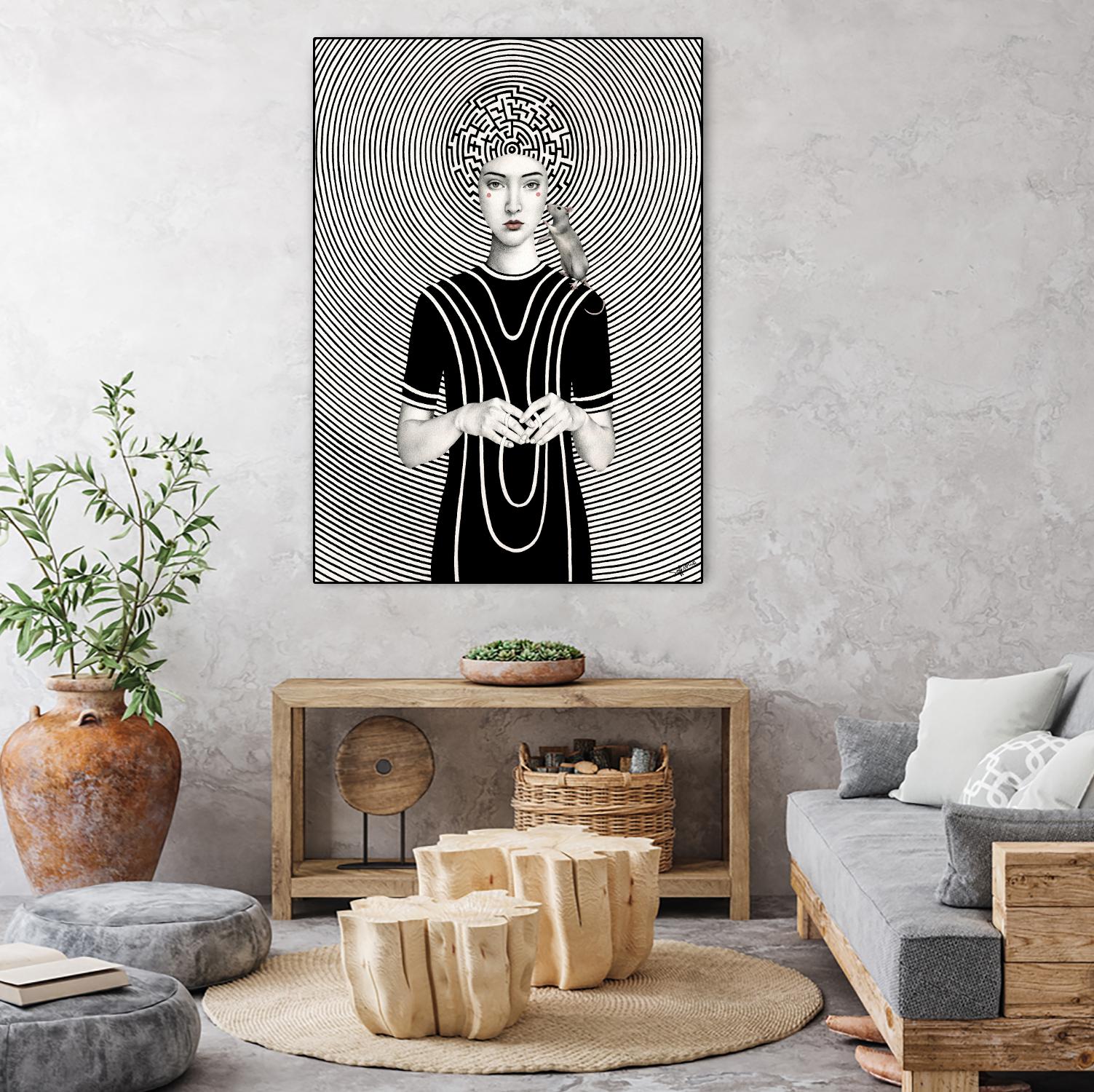 Mara by Sofia Bonati on GIANT ART - white men and women