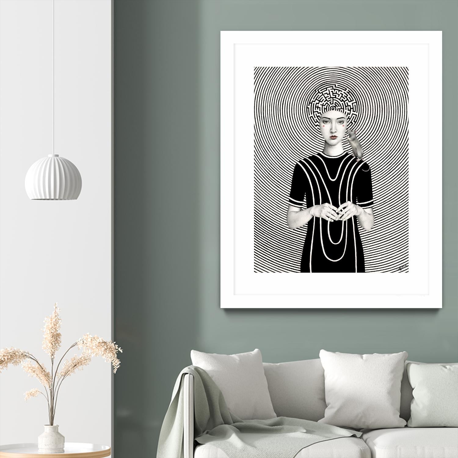 Mara by Sofia Bonati on GIANT ART - white men and women