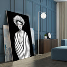 Elaine by Sofia Bonati on GIANT ART - black men and women