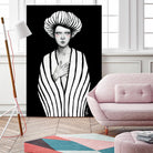 Elaine by Sofia Bonati on GIANT ART - black men and women