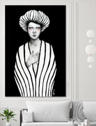 Elaine by Sofia Bonati on GIANT ART - black men and women